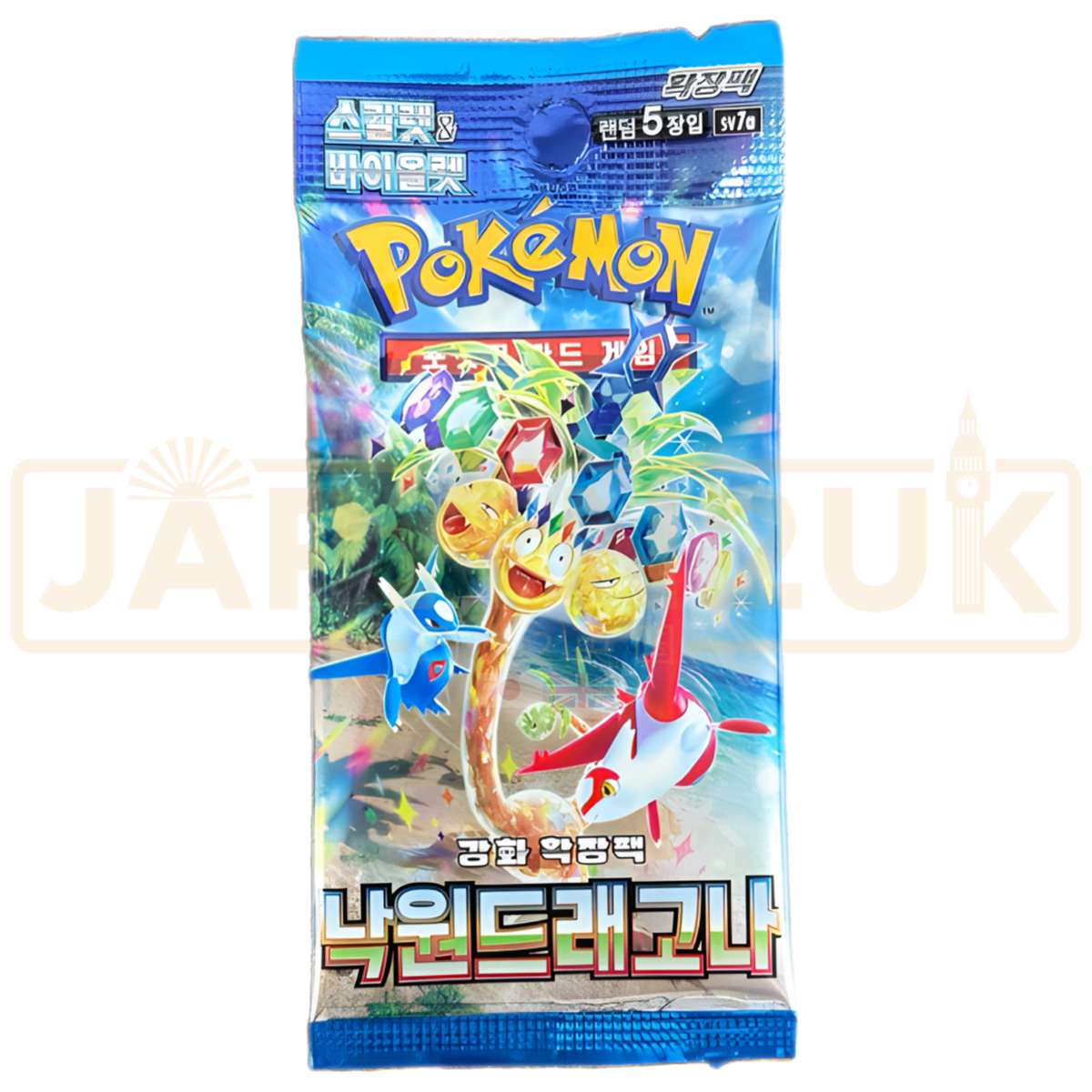 Pokemon Paradise Dragona sv7a Korean Booster Pack