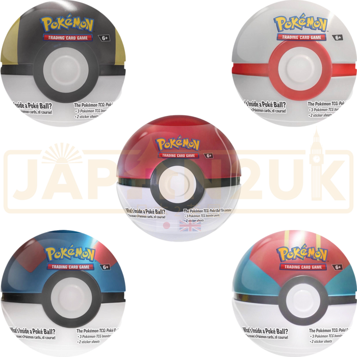 Pokemon Poke Ball 2024 English Tin