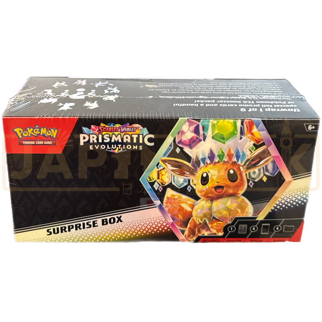 Pokemon Prismatic Evolutions English Surprise Collection Box — Japan2UK