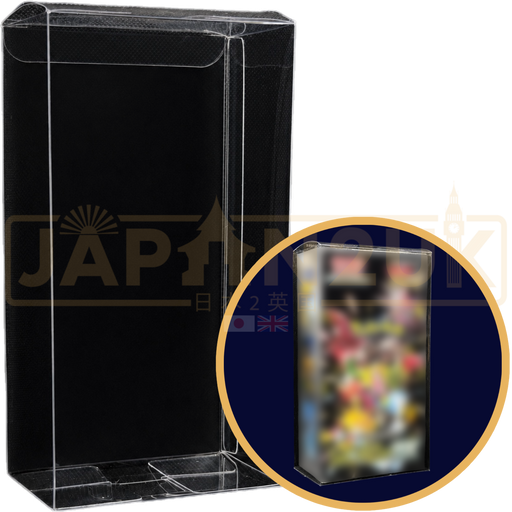 Pokemon Rectangle Booster Box Clear Protector & Display Case