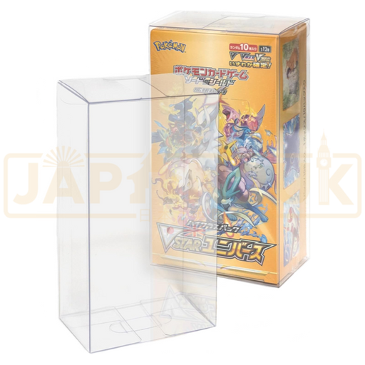 Pokemon Rectangle Booster Box Clear Protector & Display Case Japan2UK Pokemon Rectangle Booster Box Clear Protector & Display Case Japan2UK