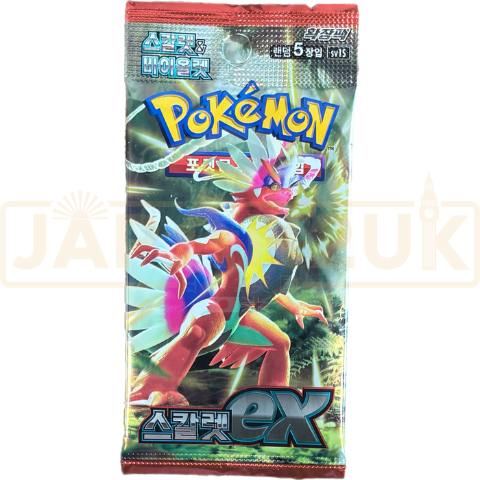 Pokemon Scarlet ex sv1S Korean Booster Pack