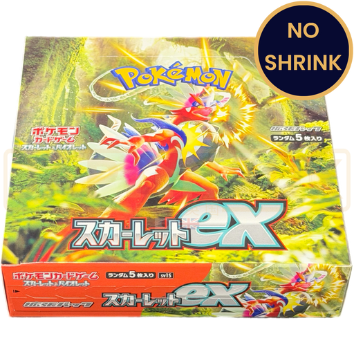 Pokemon Scarlet ex sv1S No Shrink Japanese Booster Box