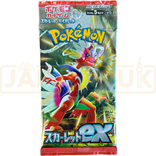 *Japanese* Pokemon Scarlet ex Booster Pack