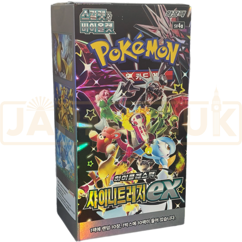 Korean sv4a Pokemon Booster Box - Shiny Treasure ex Korean sv4a Pokemon Booster Box - Shiny Treasure ex