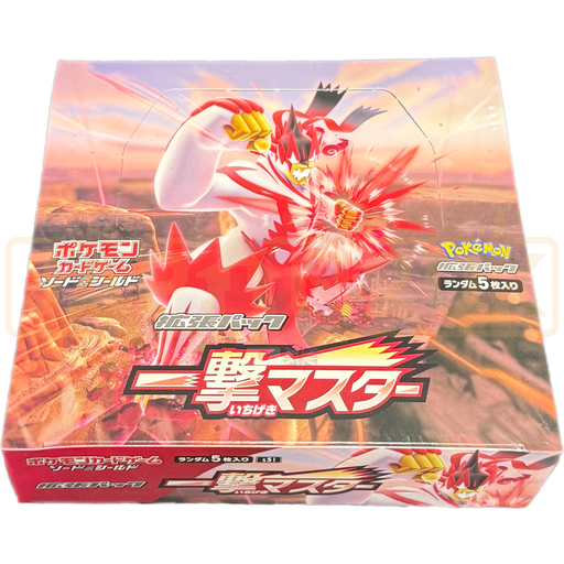 single strike booster box Pokmon TCG Korean Sword & Shield Single Strike Master Booster Box S5I PokeUnlimited