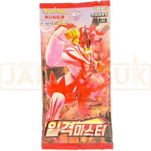 Pokemon Single Strike Master s5I Korean Booster Pack