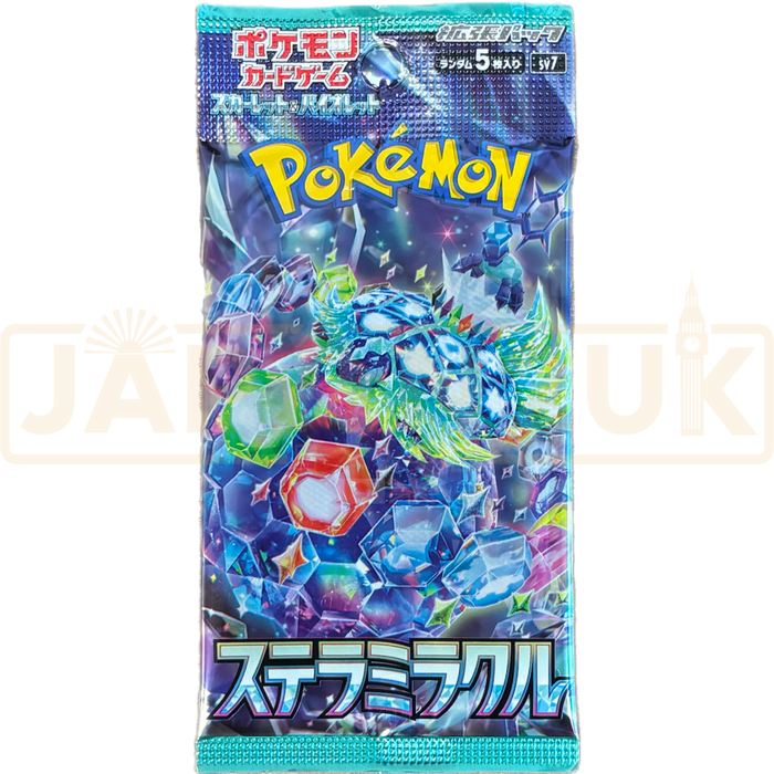 Pokémon TCG Japan - Stellar Miracle sv7 - Booster Pack Pokémon TCG Japan - Stellar Miracle sv7 - Booster Pack