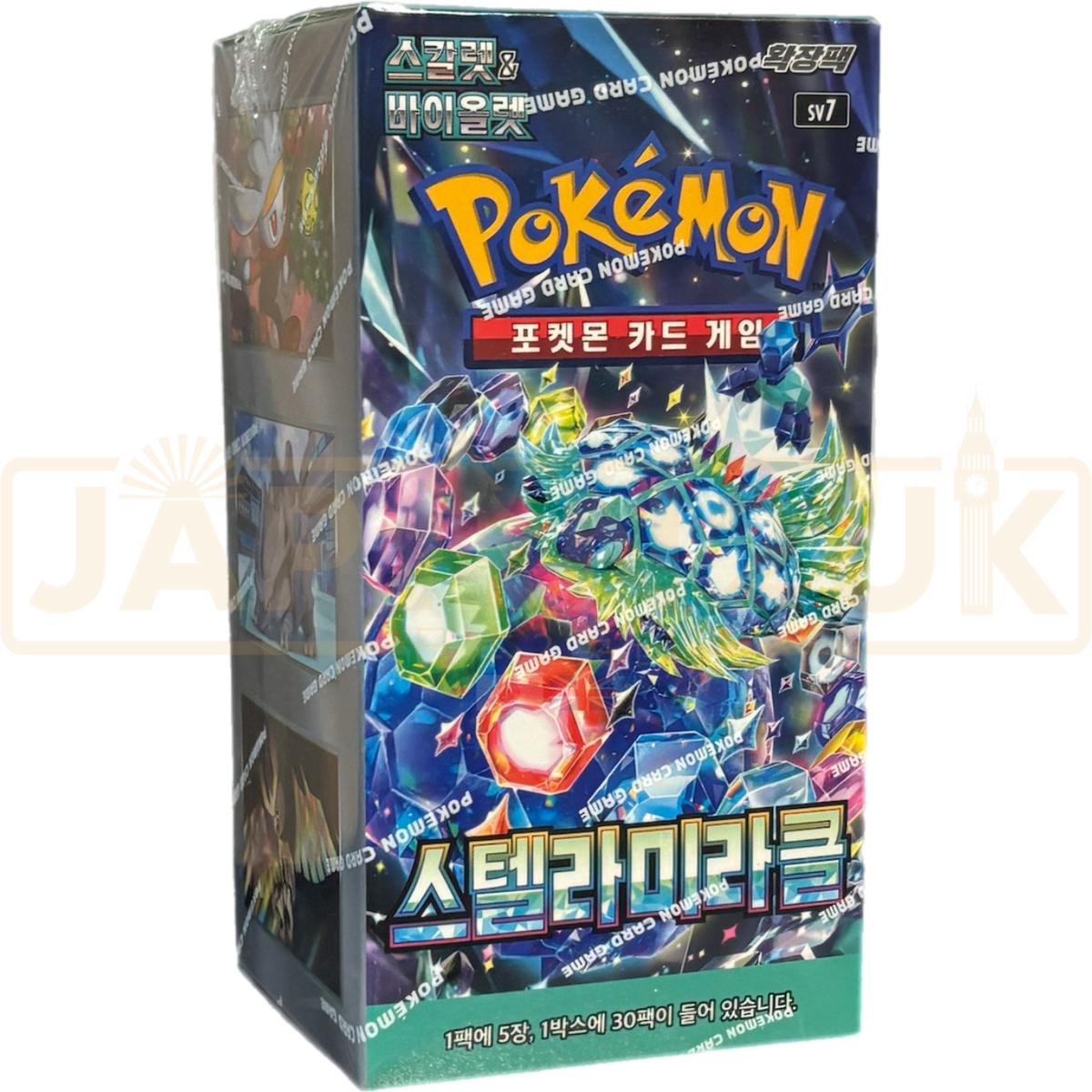 Pokemon Card Game Scarlet & Violet Stellar Miracle Box Japanese Expansion Pack, 30 Packs, Features Terapagos Pokemon Packs Pokemon Card Game Scarlet & Violet Stellar Miracle Box Japanese Expansion Pack, 30 Packs, Features Terapagos Pokemon Packs