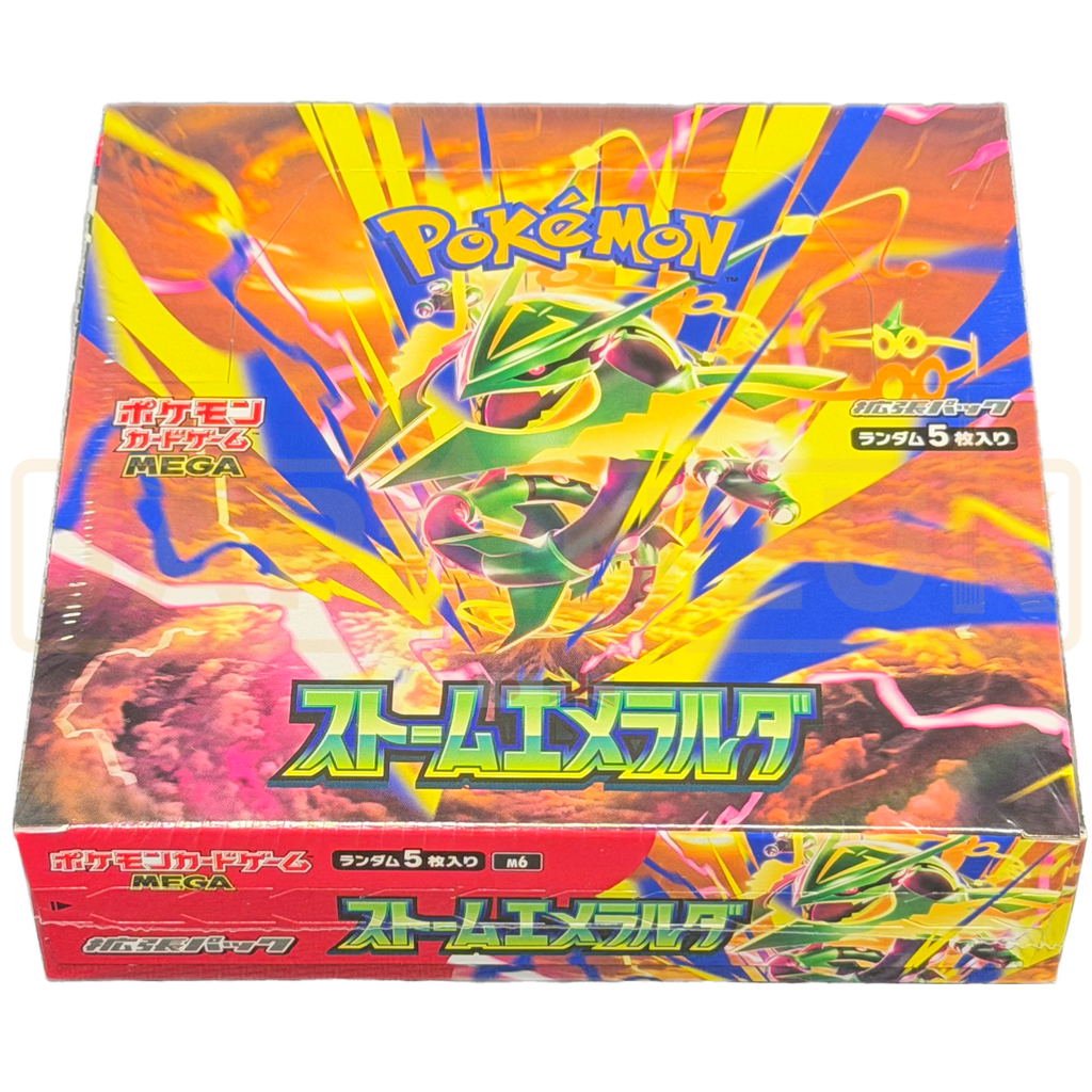 Pokemon Storm Emeralda m6 Japanese Booster Box. — Japan2UK