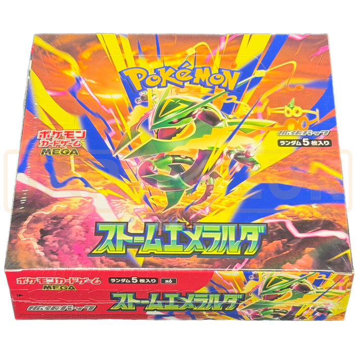 Pokemon Storm Emeralda m6 Japanese Booster Box