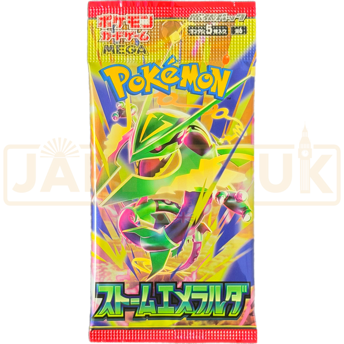 Pokemon Storm Emeralda m6 Japanese Booster Pack