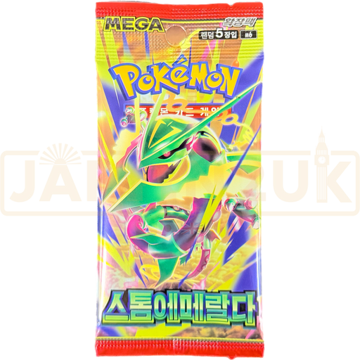 Pokemon Storm Emeralda m6 Korean Booster Pack