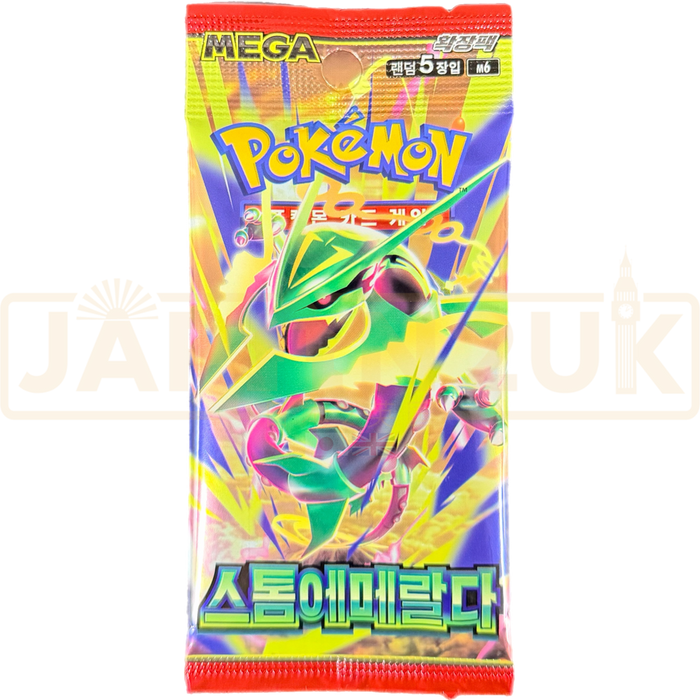 Pokemon Storm Emeralda m6 Korean Booster Pack