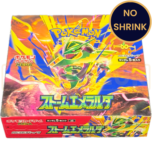 Pokemon Storm Emeralda m6 No Shrink Japanese Booster Box