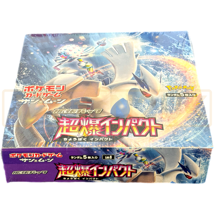 Pokemon Super Burst Impact sm8 Japanese Booster Box