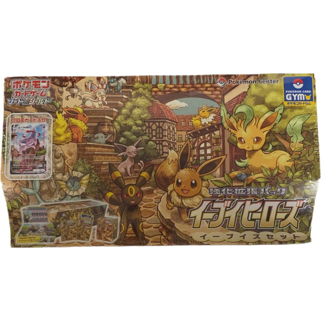 Pokemon Sword & Shield Eevee Heroes Japanese Gym Special Set Box  Japan2UK
