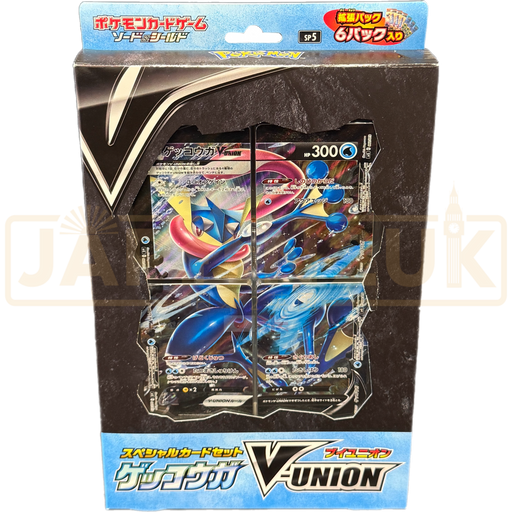 Pokemon Sword & Shield Greninja V-UNION sp5 Japanese Special Card Set