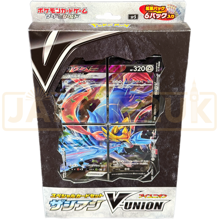 Pokemon Sword & Shield Zacian V-UNION sp5 Japanese Special Card Set