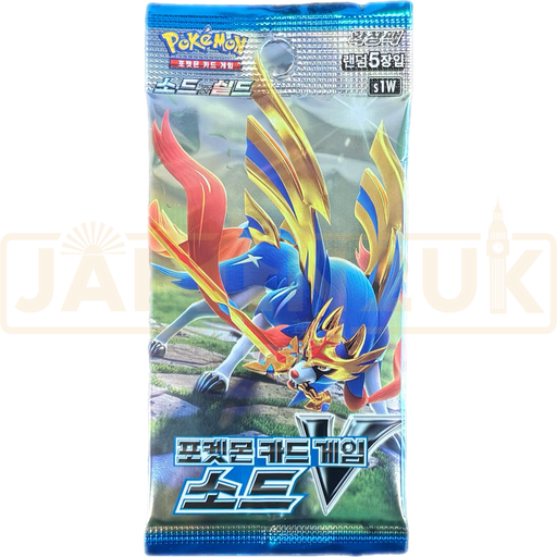 Pokemon Sword s1W Korean Booster Pack