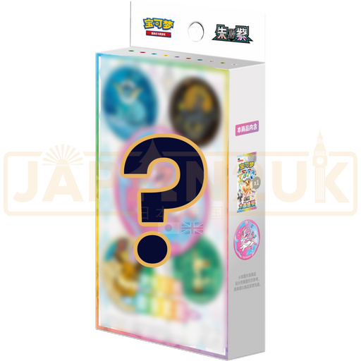 Pokemon Terastal Grand Crystal Gathering Simplified Chinese Badge Set Blind Box
