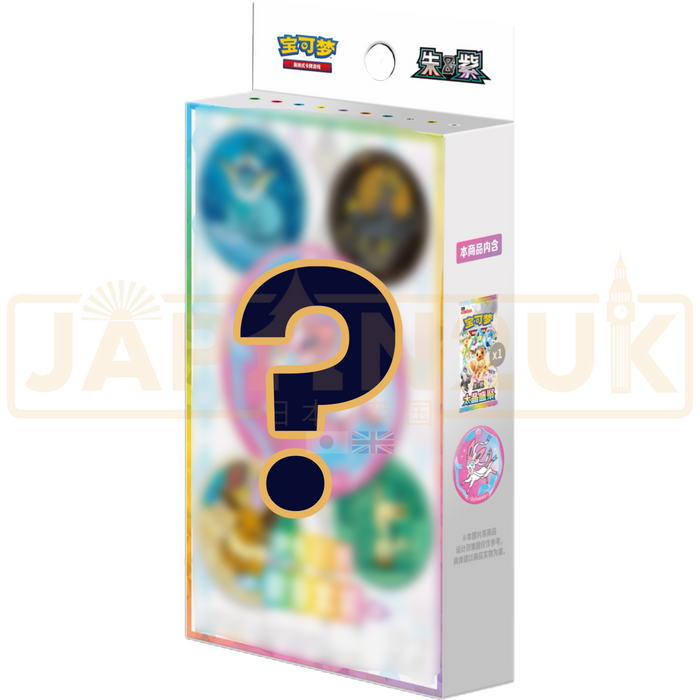 Pokemon Terastal Grand Crystal Gathering Simplified Chinese Badge Set Blind Box