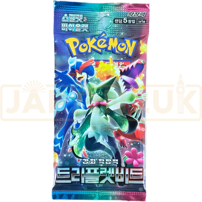 Pokemon Triplet Beat sv1a Korean Booster Pack
