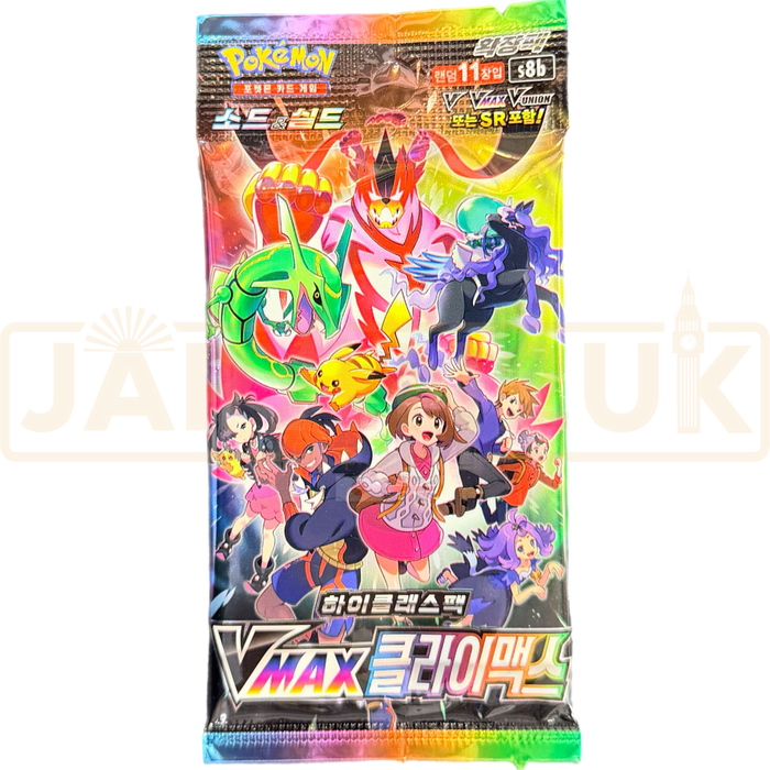 Pokemon VMAX Climax s8b Korean Booster Pack