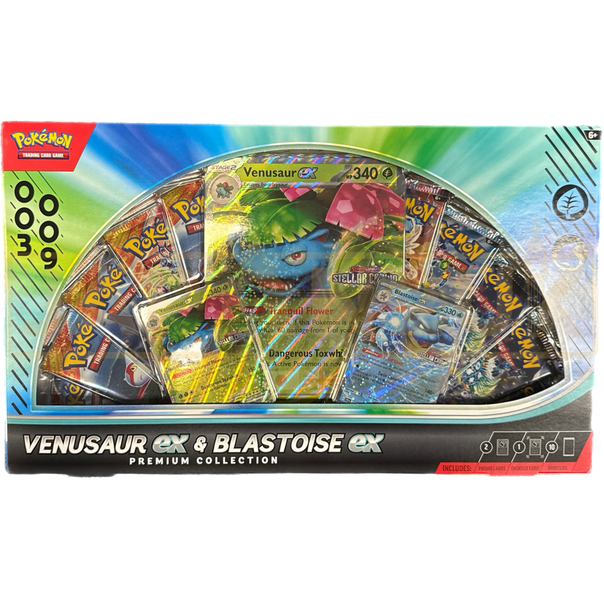 Pokemon Venusaur/Blastoise ex Premium Collection — Japan2UK
