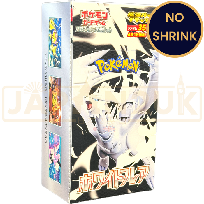 Pokemon White Flare sv11W No Shrink Japanese Deluxe Booster Box