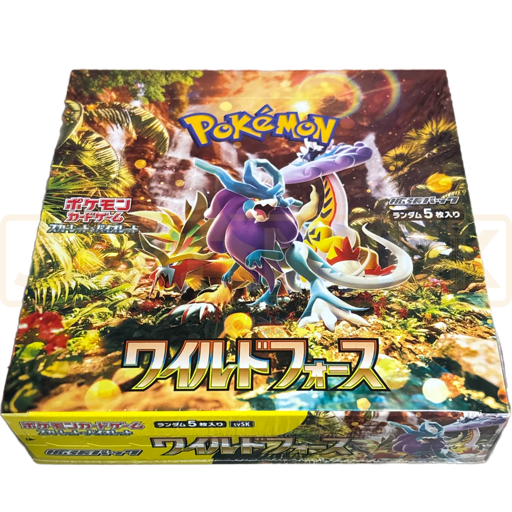 Pokemon Wild Force sv5K Japanese Booster Box Pokemon Wild Force sv5K Japanese Booster Box