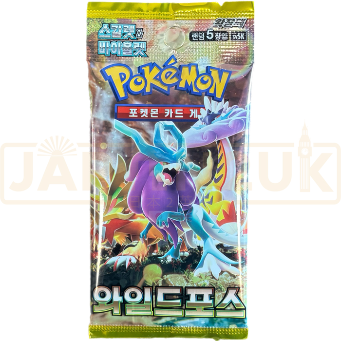 korean wild force booster box Pokemon Wild Force sv5K Korean Booster Pack — Japan2UK