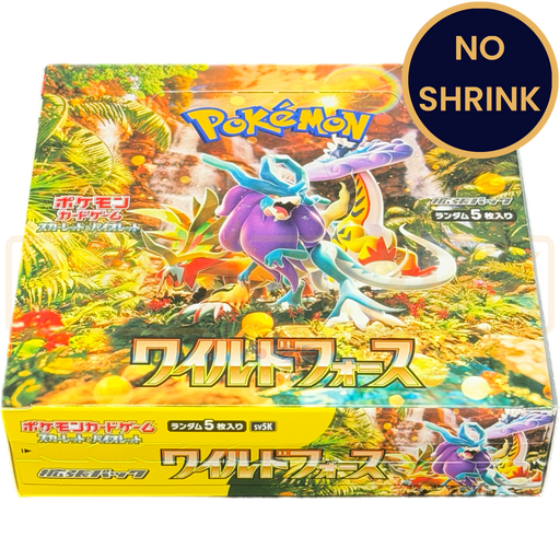 Pokemon Wild Force sv5K No Shrink Japanese Booster Box