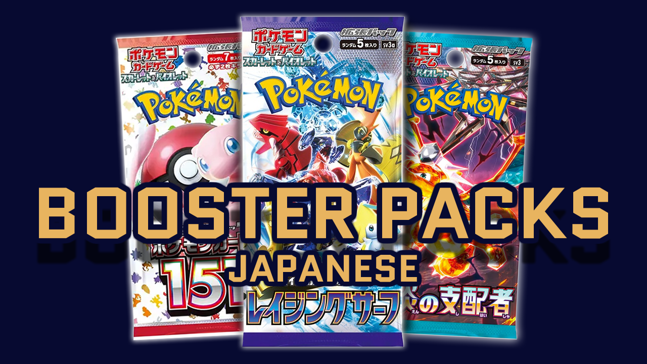 Pokemon Japanese Booster Packs