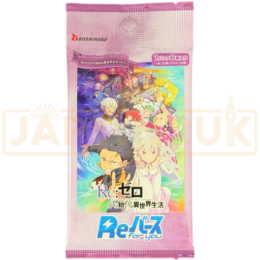 ReBirth For You Life In A Different World From Zero Vol. 2 Japanese Booster Pack