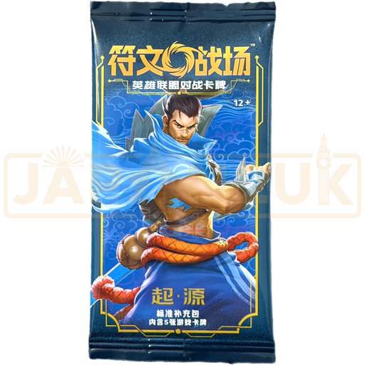 Riftbound: League of Legends Origins OGN-01 Chinese Slim Booster Pack