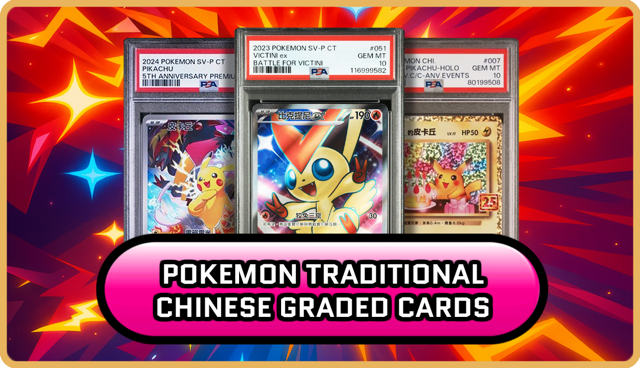 Pokemon Chinese Traditional Graded Cards