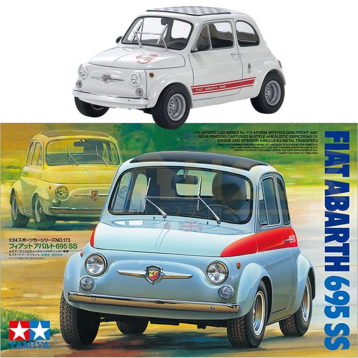 Tamiya Fiat Abarth 695 SS 24173 1/24 Scale Model Kit
