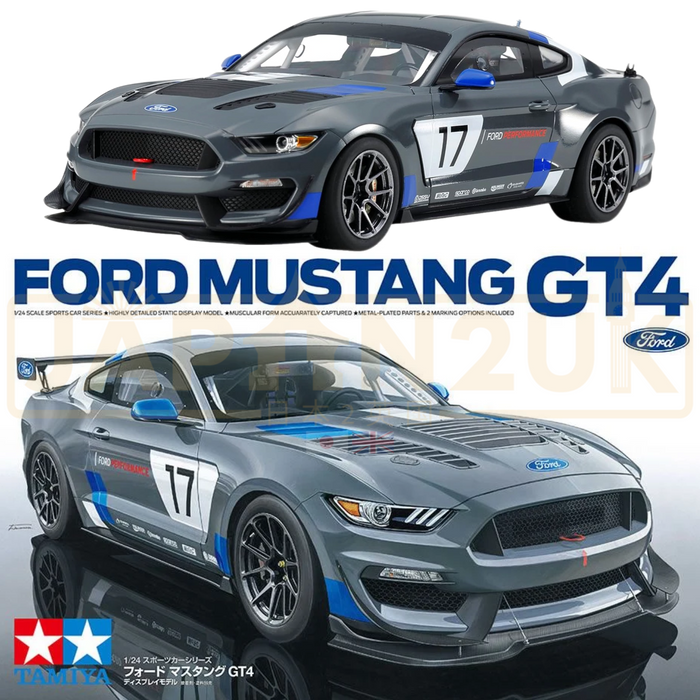 Tamiya Ford Mustang GT4 24354 1/24 Scale Model Kit