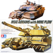 Tamiya M1A1 Abrams With Mine Plow 35158 1/35 Scale Model Kit