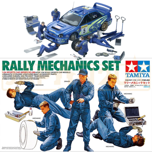 Tamiya Rally Mechanics Set 24266 1/24 Scale Model Kit