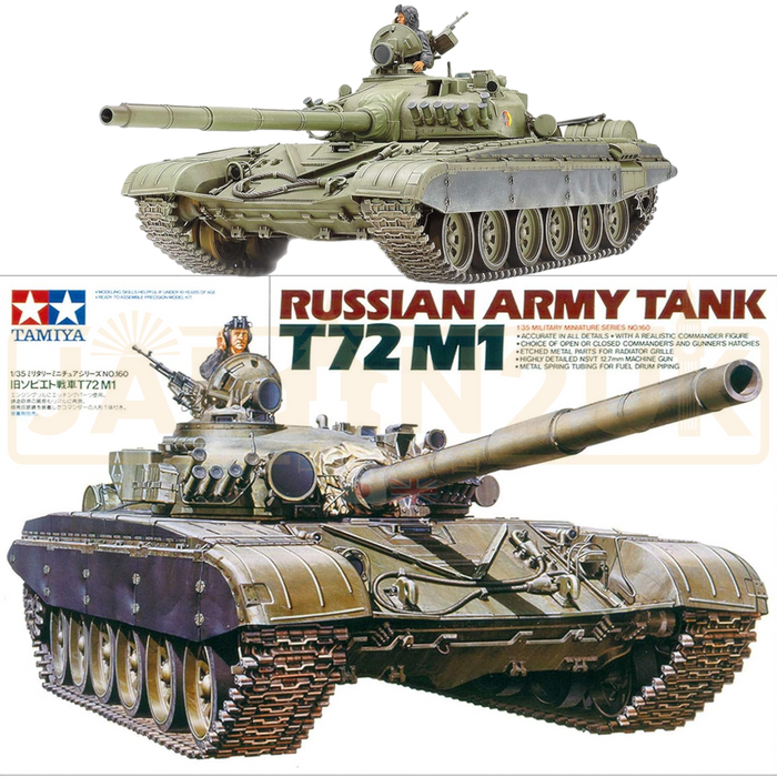 Tamiya Russian Army Tank T72 M1 35160 1/35 Scale Model Kit