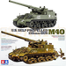 Tamiya U.S. M40 Self-Propelled 155mm Gun 35351 1/35 Scale Model Kit