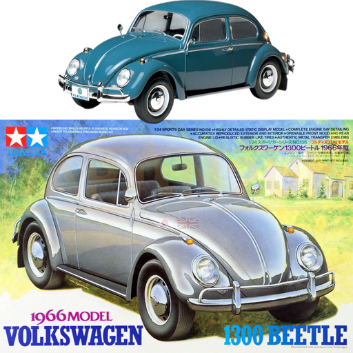 Tamiya Volkswagen 1300 Beetle 24136  1/24 Scale Model Kit