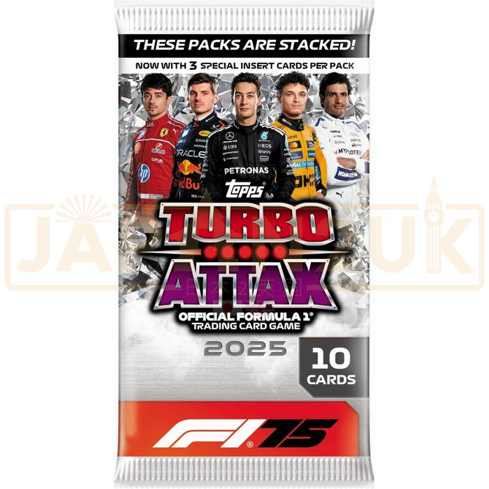 Topps Formula 1 Turbo Attax 2025 Booster Pack