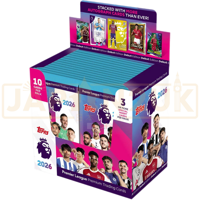 Topps Premier League 2025/26 Debut Edition Booster Box