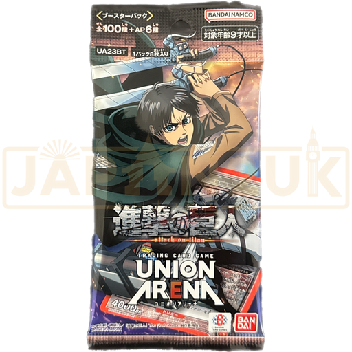Union Arena Attack On Titan Vol. 1 UA23BT Japanese Booster Pack