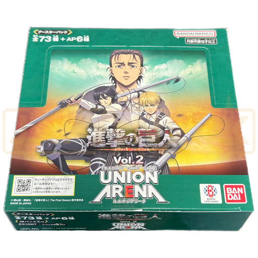 Union Arena Attack on Titan Vol.2 Booster Box (EX10BT) Union Arena Attack on Titan Vol.2 Booster Box (EX10BT)
