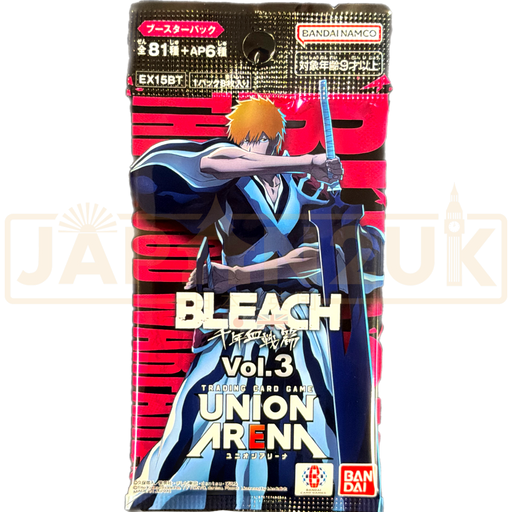 Union Arena BLEACH Millennium Blood War Vol. 3 EX15BT Japanese Booster Pack