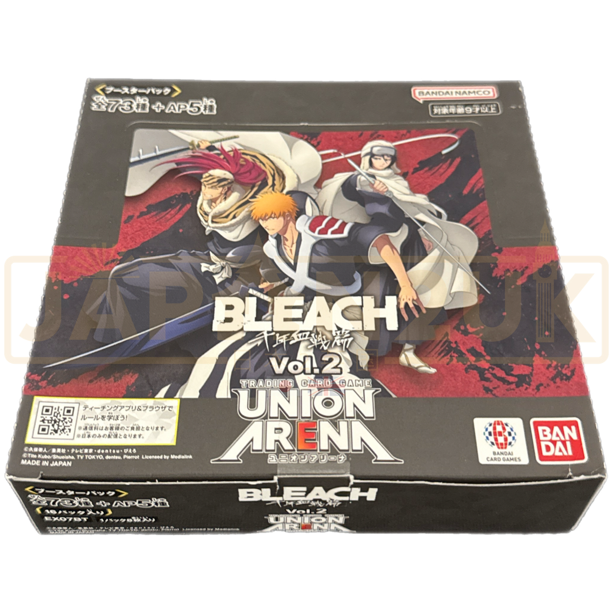 Union Arena EX07 Bleach Thousand Year Blood War Vol 2 Booster Box (16 Packs)